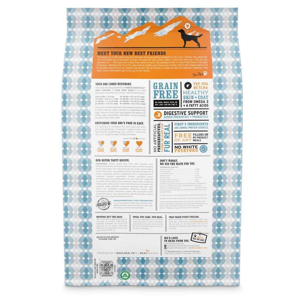 Dry Dog Food Chicken Duck E37834