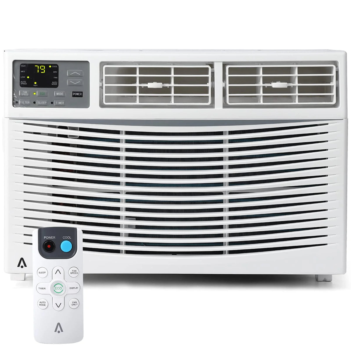 8,000 BTU Smart Window Air Conditioner White F39053