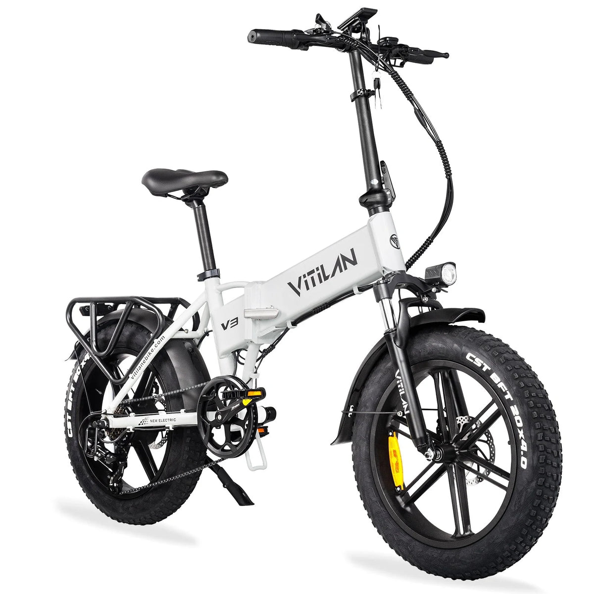 750W Folding Electric Bike 20 inch Fat Tire J470835
