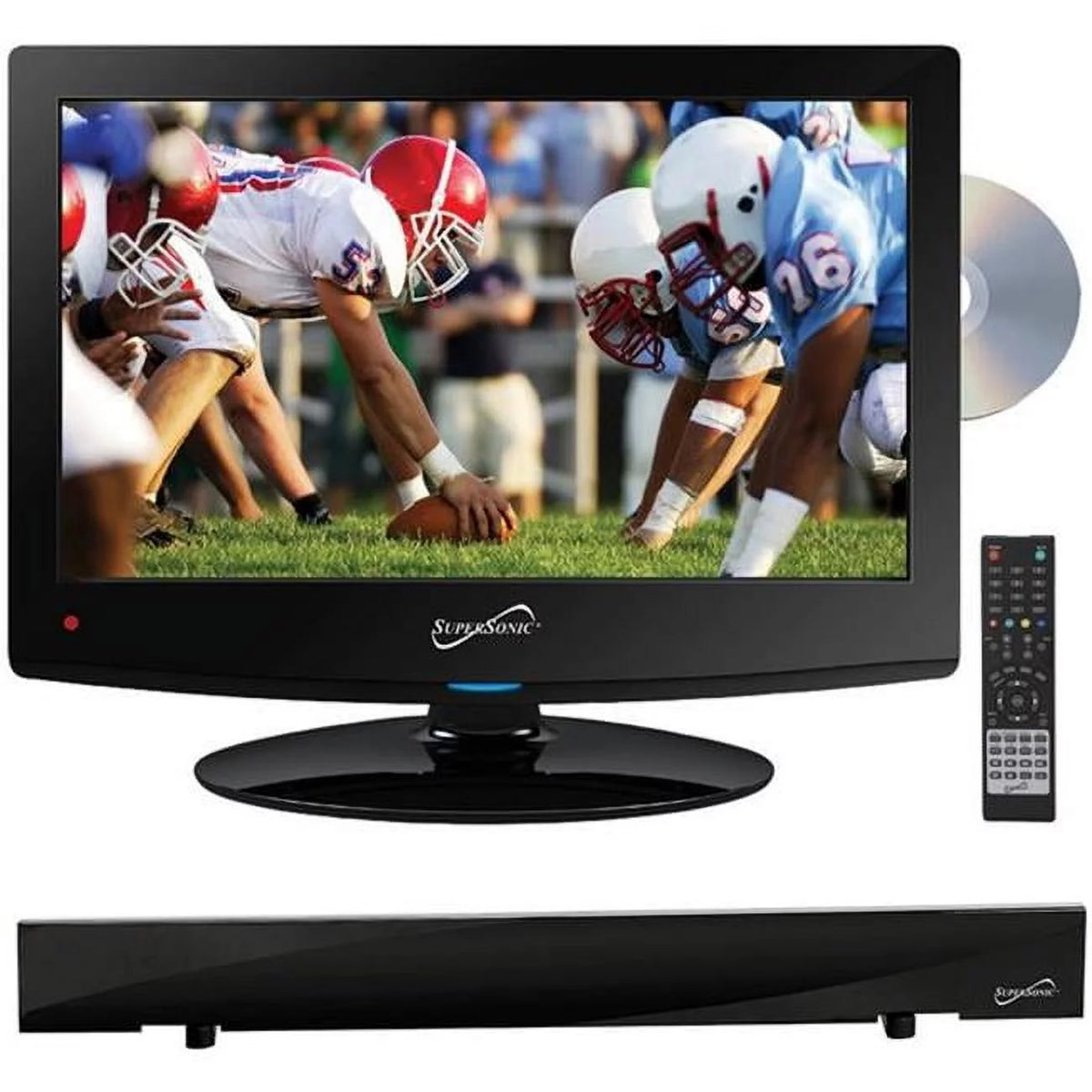 15.6" HD LED TV/DVD Combo 720p 60Hz and HDTV Flat Digital Antenna G616831