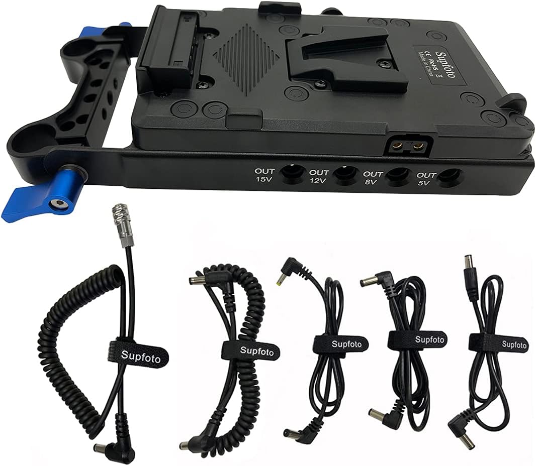 V Mount Battery Plate with D-Tap & USB Output X360726