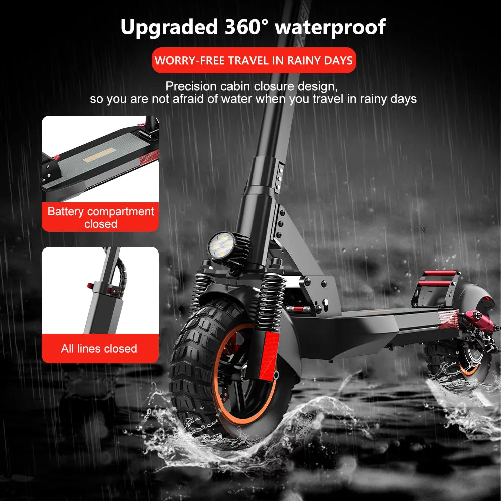 700W Electric Scooter with 10" Tires and Seat L425149
