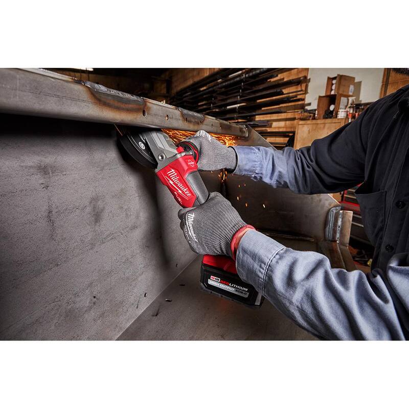 18V Brushless Cordless 5 in. Flathead Braking Grinder O69502