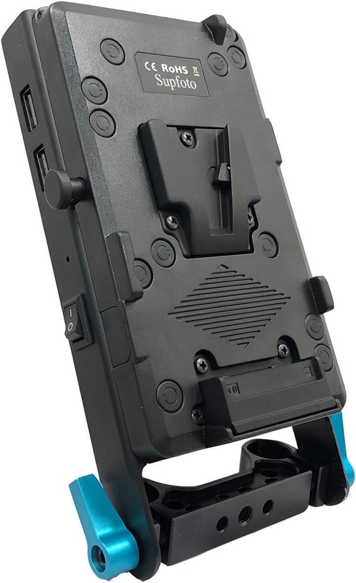 V Mount Battery Plate with D-Tap & USB Output X360726
