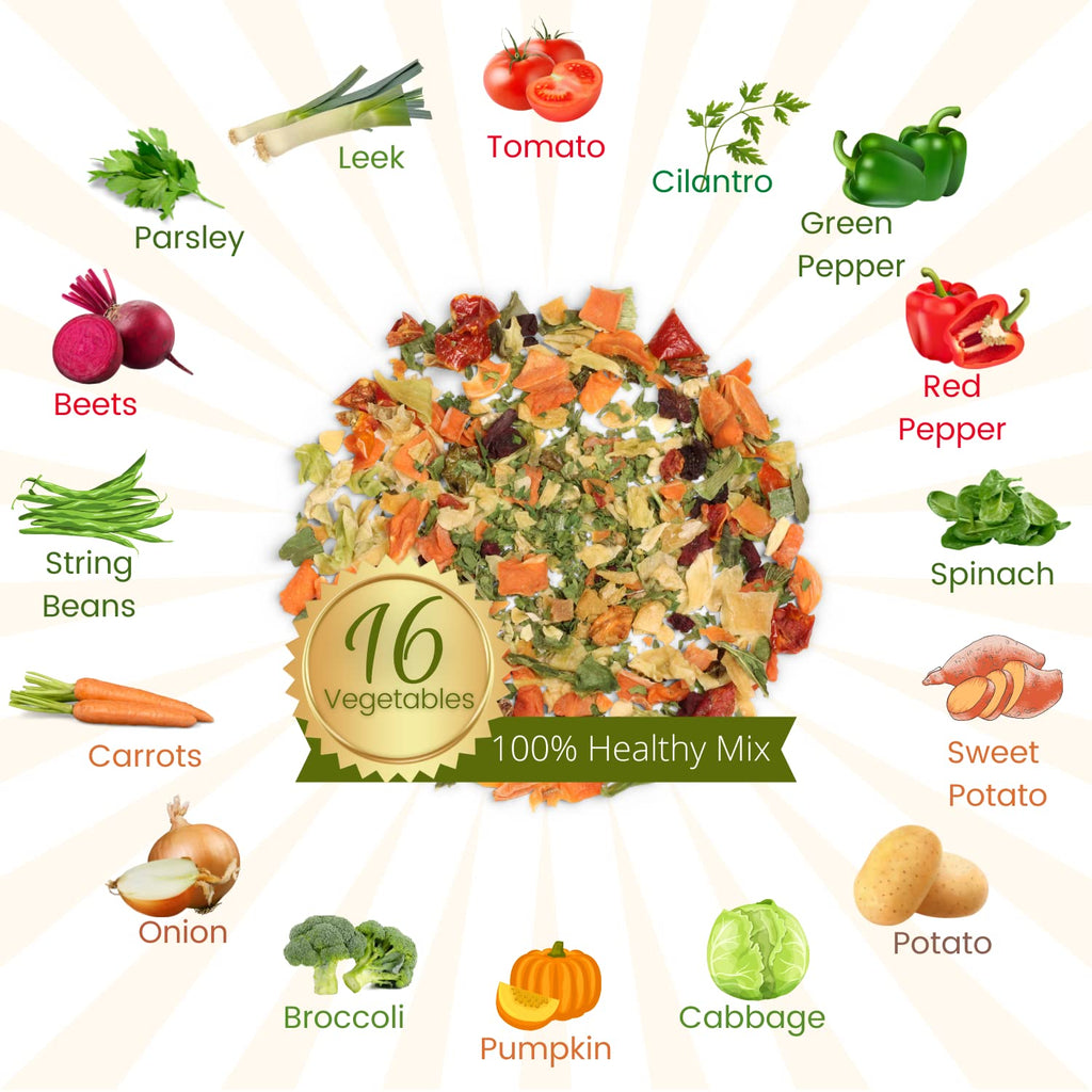 12 Oz Bag Dehydrated Vegetable Soup Mix E749