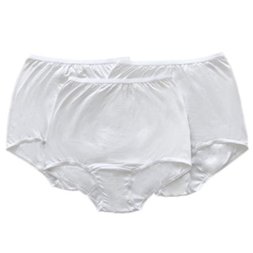 100% Cotton Full Cut Briefs, Pack of 3 P8857
