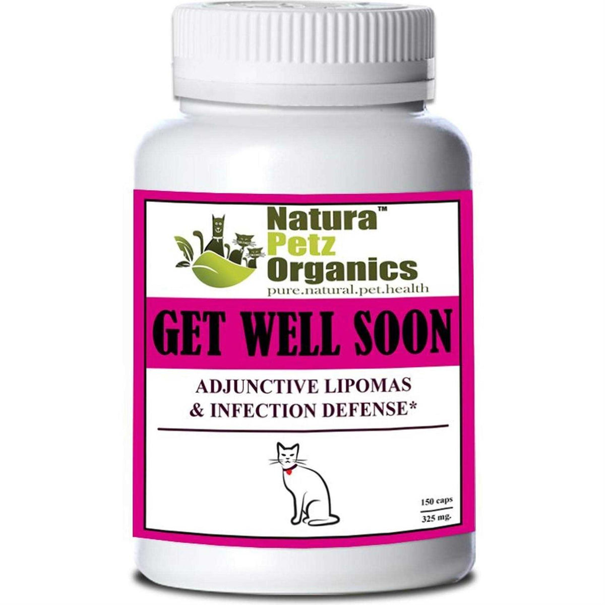 Organic Pet Adjunctive Lipoma Infection Defense Caps 325 mg L9647