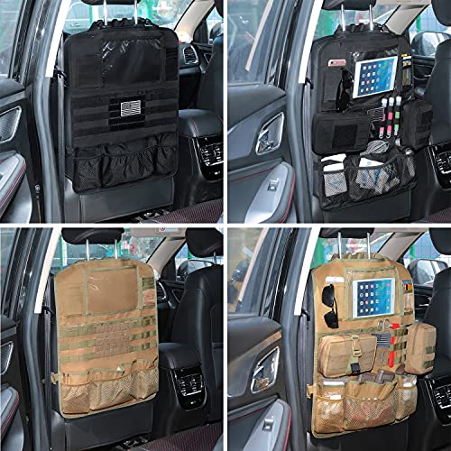 Khaki Tactical Car Seat Back Organizer G655072
