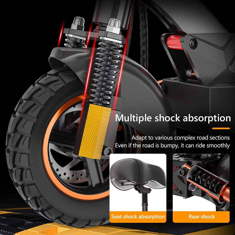 700W Electric Scooter with 10" Tires and Seat L425149
