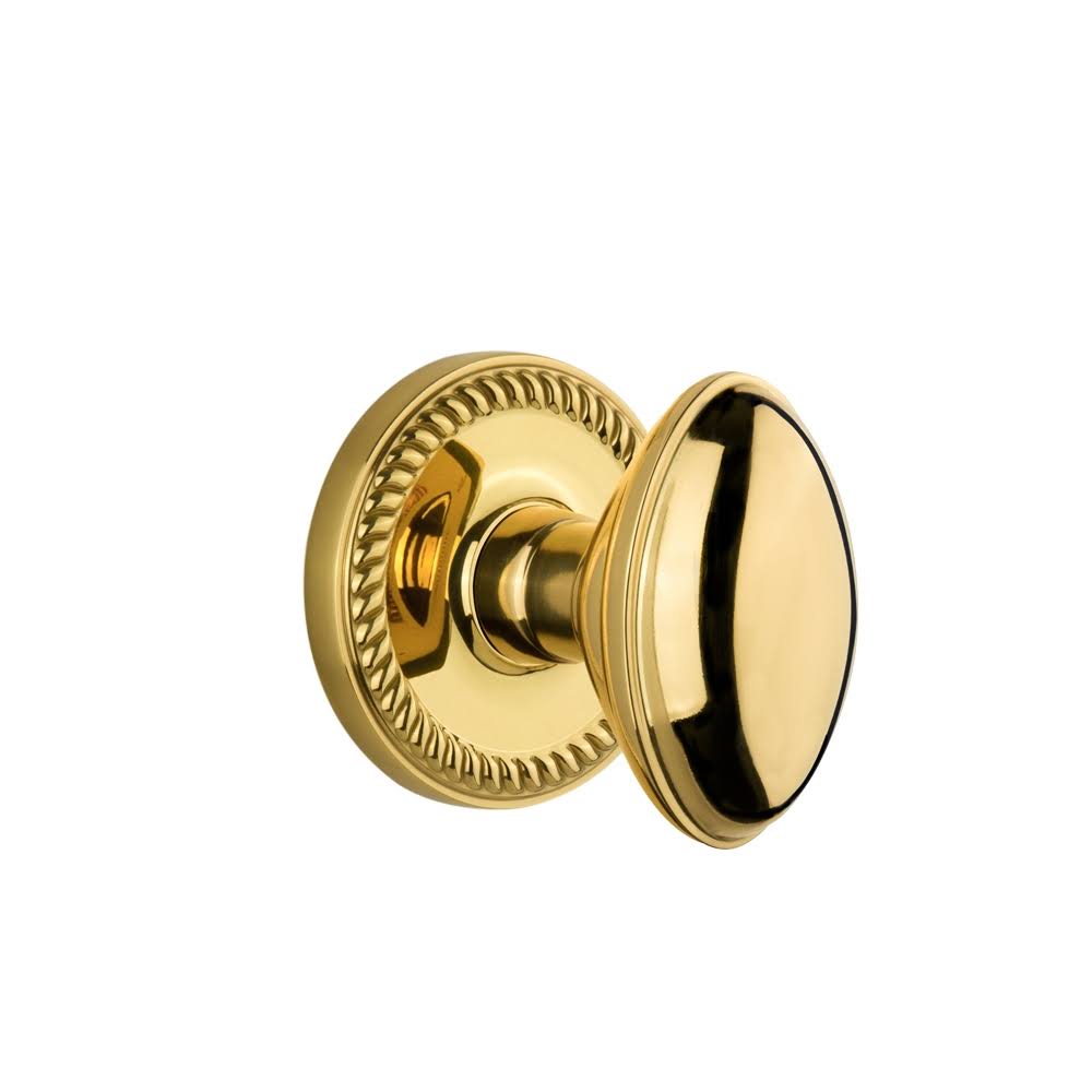 Polished Brass Single Dummy Door Knob G3453
