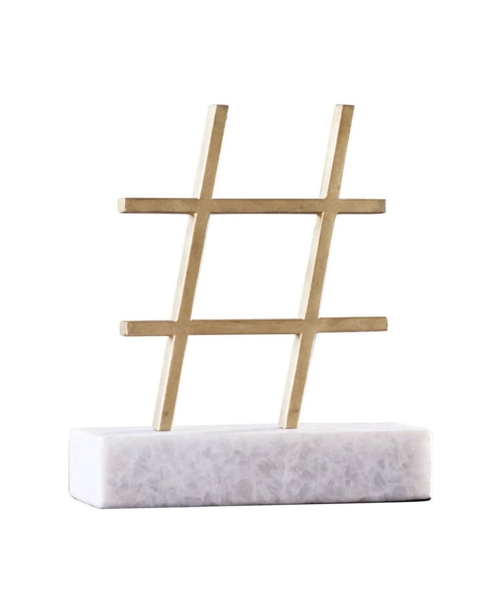 Gold Hashtag F725