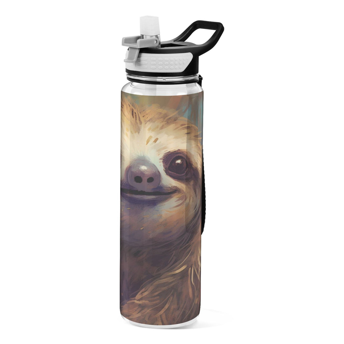 32oz Tritan Leakproof Clear Water Bottle with Straw U266852