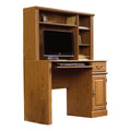 Small Wood Computer Desk with Hutch Y877