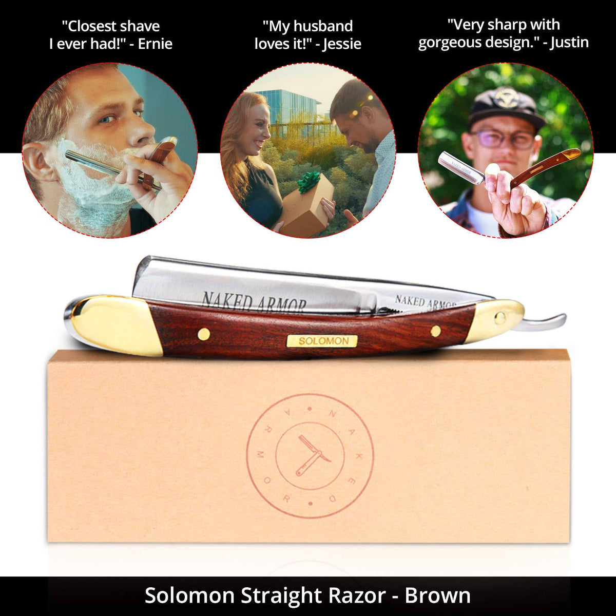 Straight Edge Razor, Japanese Steel M256