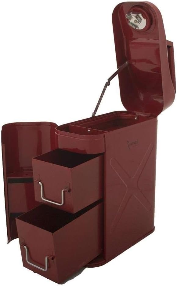 Red Universal Trail Can Utility/Tool Box N3936
