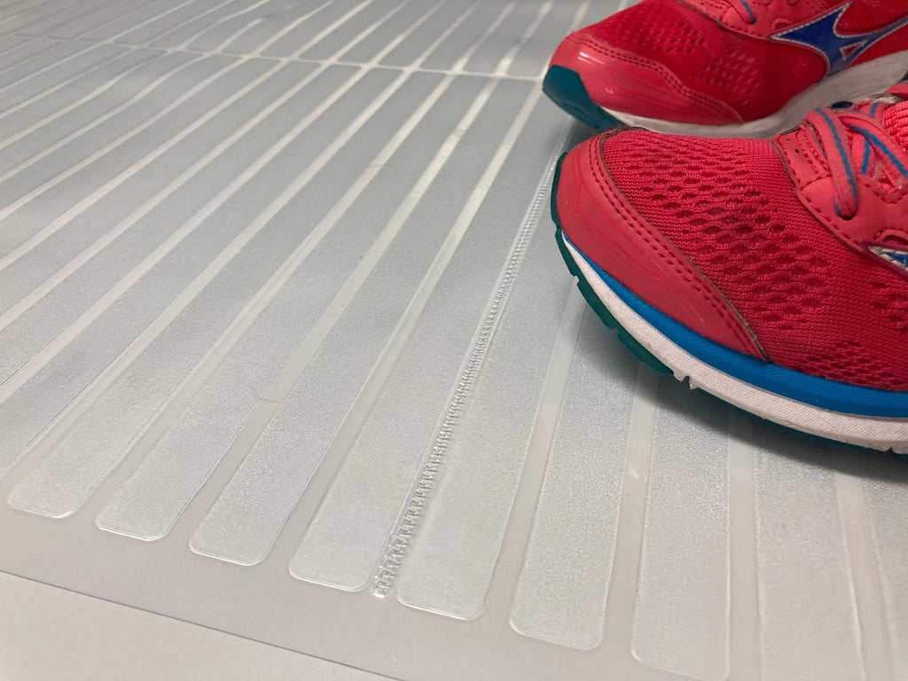 Clear Waterproof Non-Slip Runner Rug D128263
