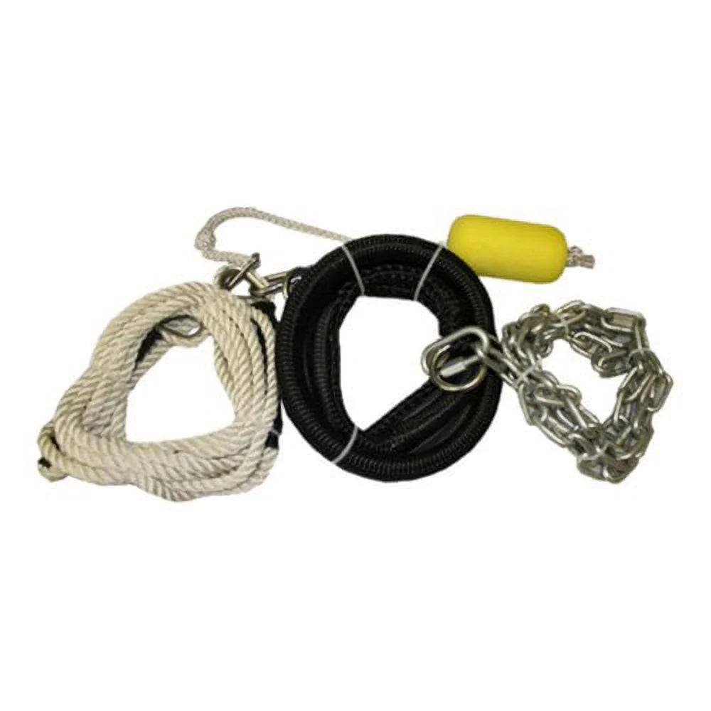 Black Nylon Anchor Bag Set with 20 Feet Line V234