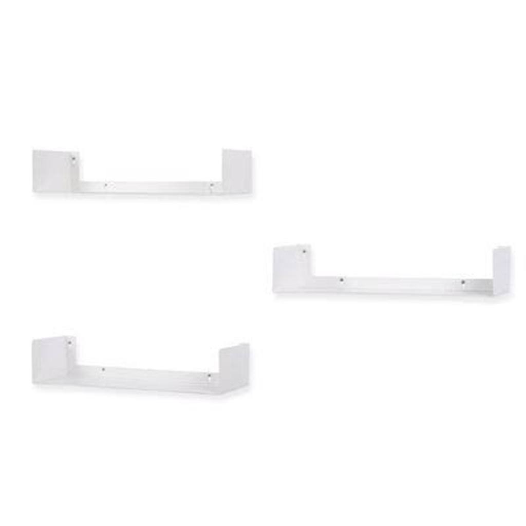 3 Piece Metal Floating Shelf Set H451