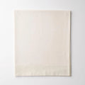 Ivory Cotton Percale Oversized Queen Flat Sheet U84974