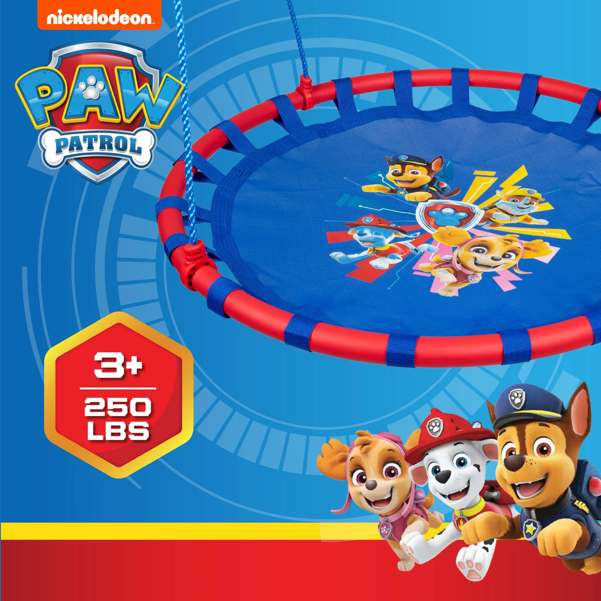 40" Round Paw Patrol Tree Swing P531192