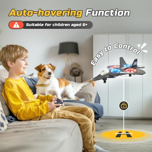 Remote Control Foam Drone RC Airplane with 2 Batteries F955390