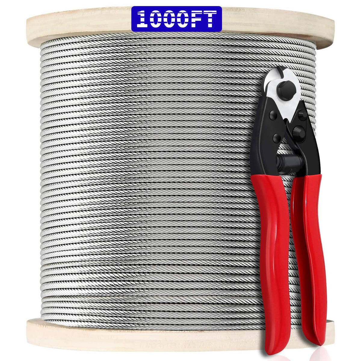 1/8' T316 Stainless Steel Cable Wire Rope V7835