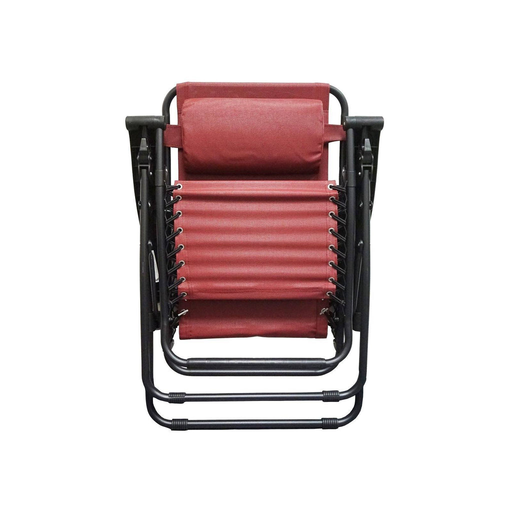 Burgundy Zero Gravity Chair F770012