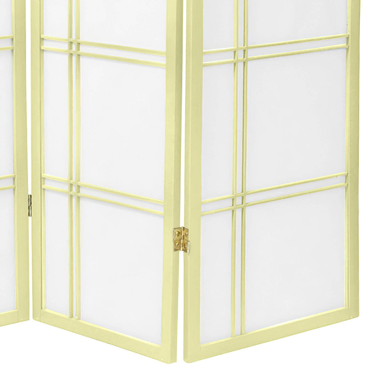 Ivory 5 Panel Shoji Screen V5784