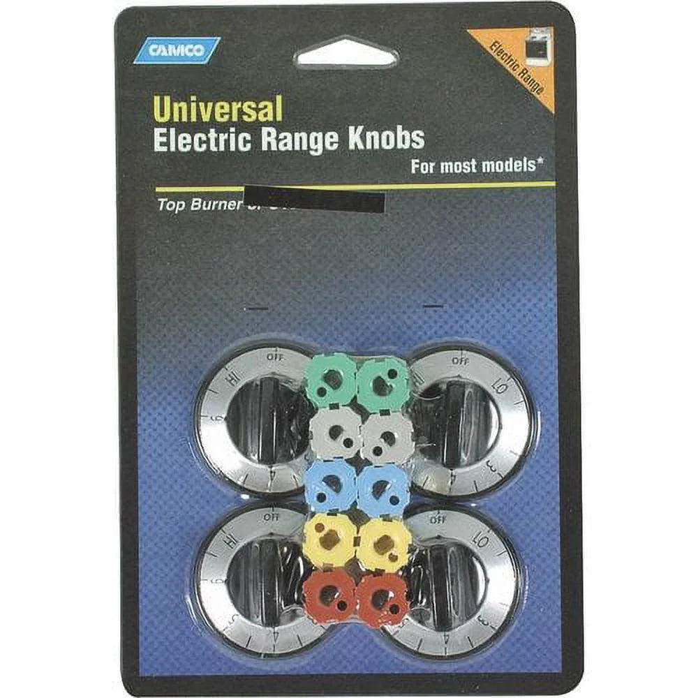 Chrome Electric Range Burner Knob X616