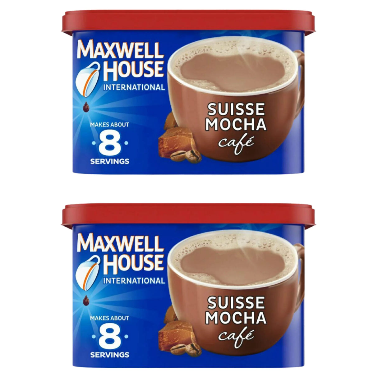 8 Serving Caffeine-Free Coffee Canister Pack of 2 X145191