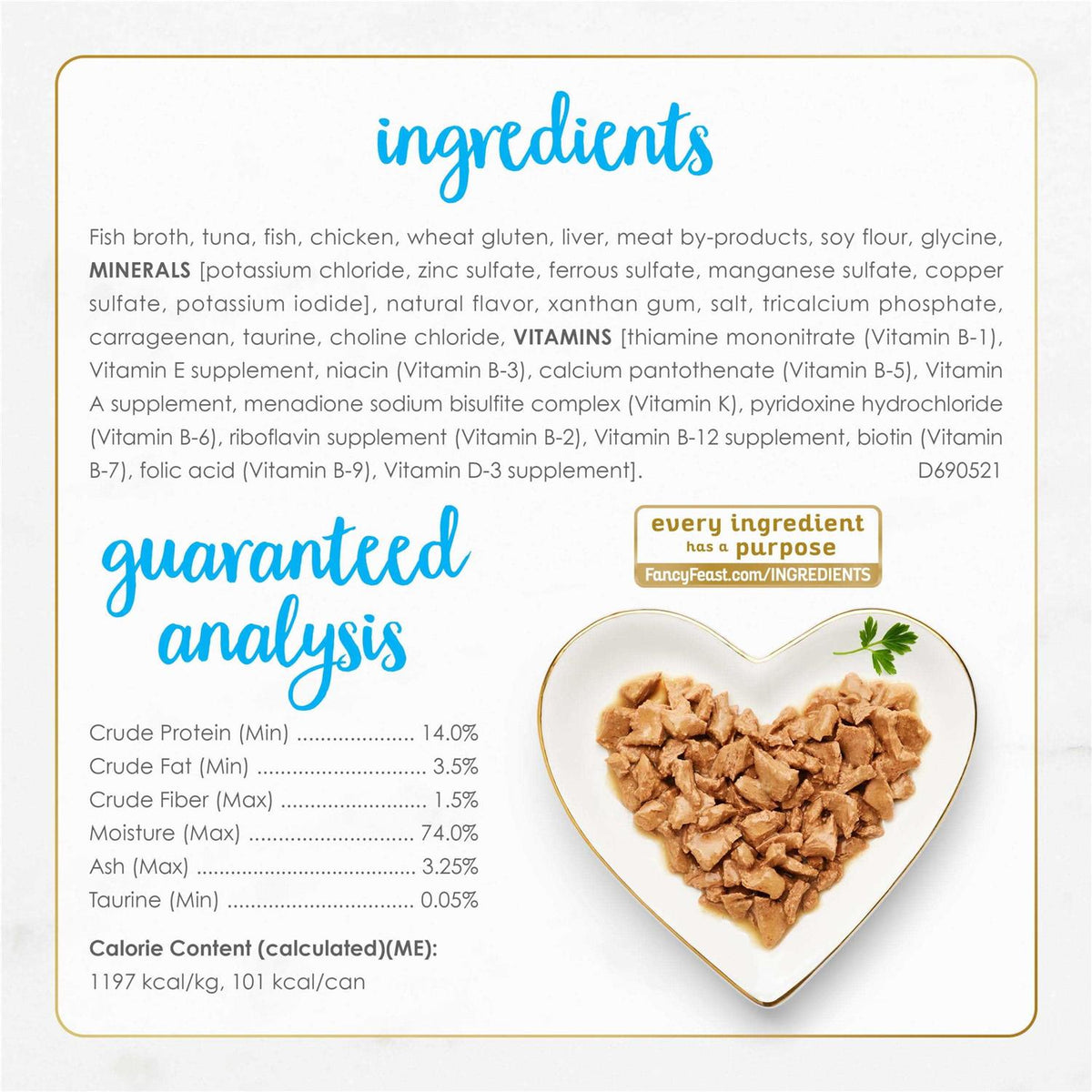Wet Cat Food Tuna Flaked J70467