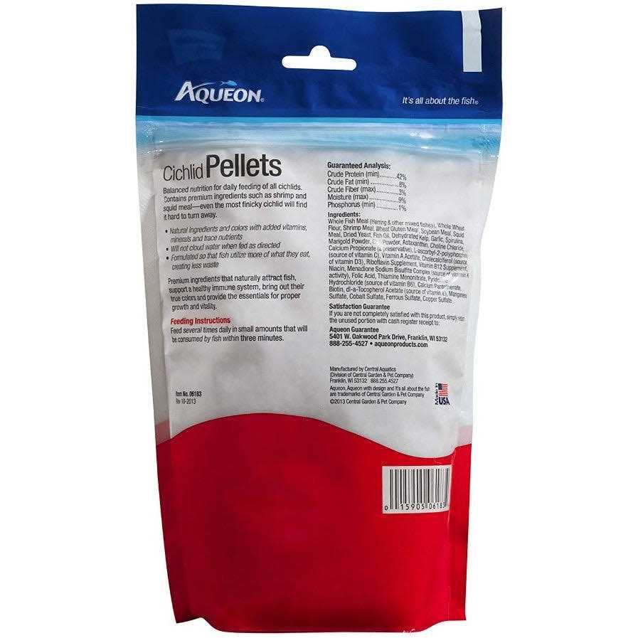 Cichlid Food Pellets J9998