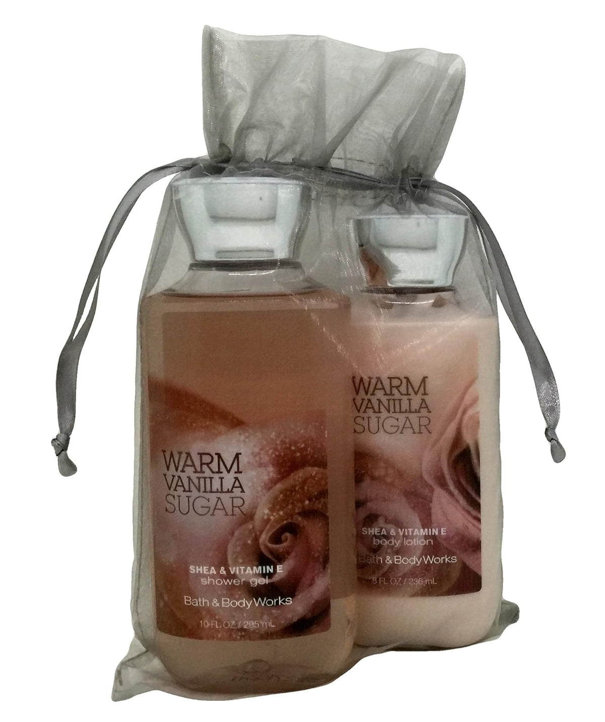 Warm Vanilla Sugar Gift Set Bundle of 2 Items: Shower Gel and Body Lotion R87511
