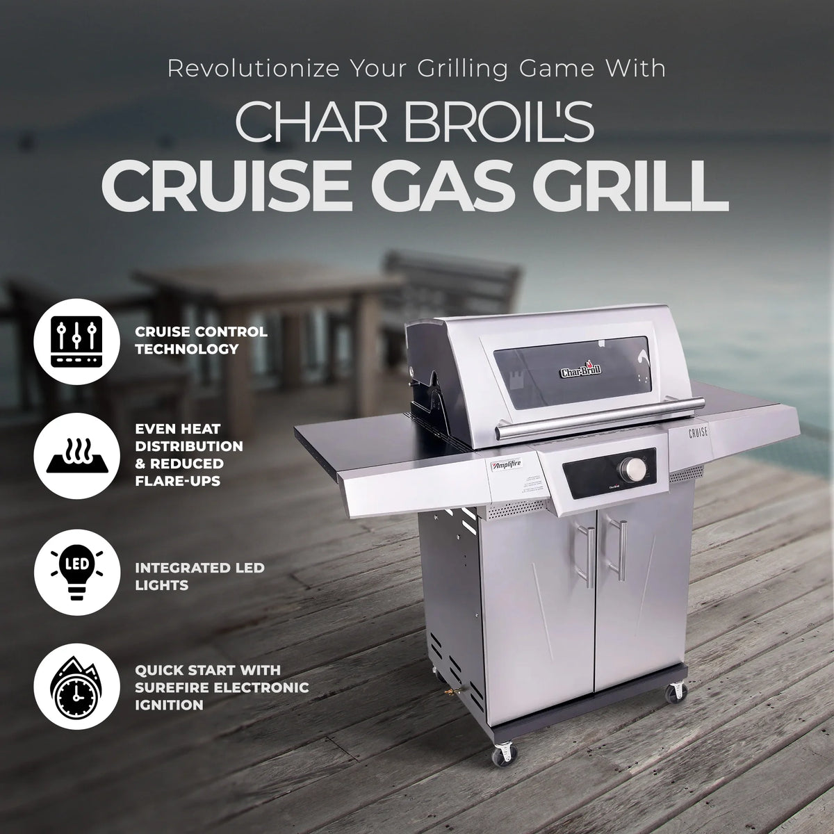3-Burner Gas Grill A673