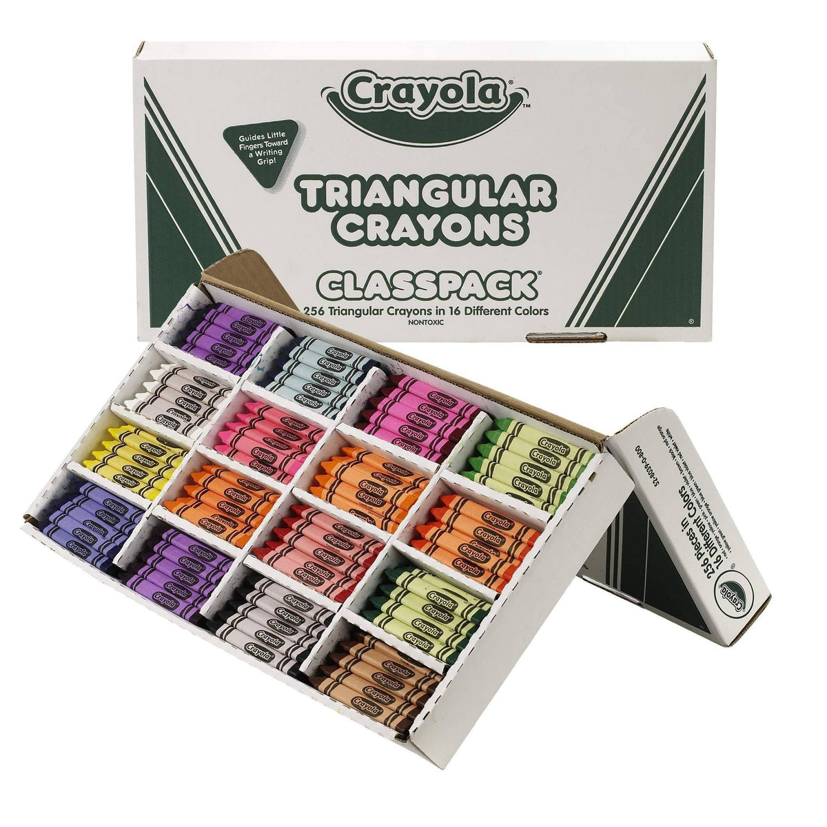 16 Colors 256 Crayons W735