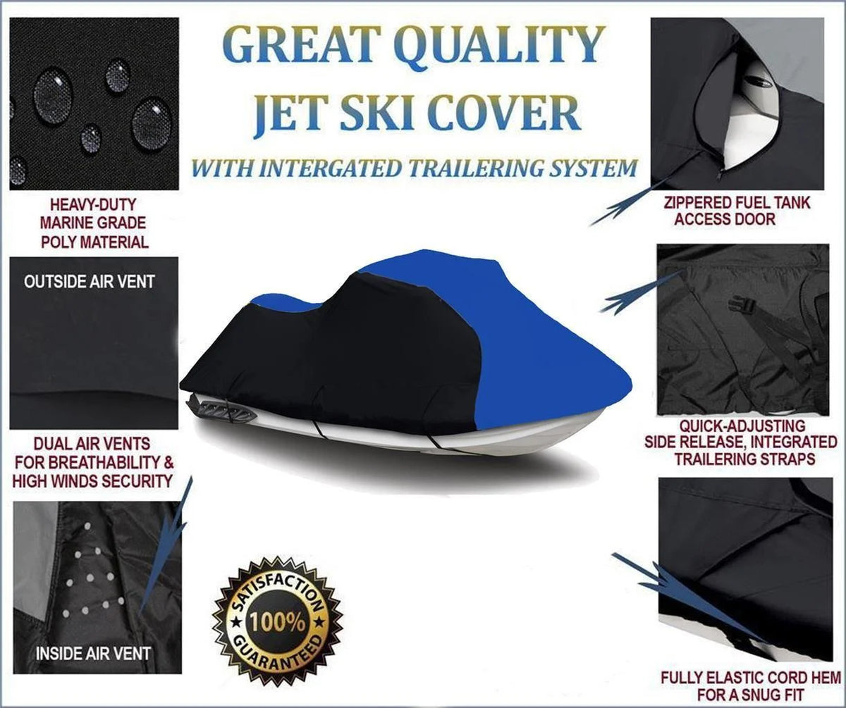 Heavy-Duty Trailerable Jet Ski Cover U164