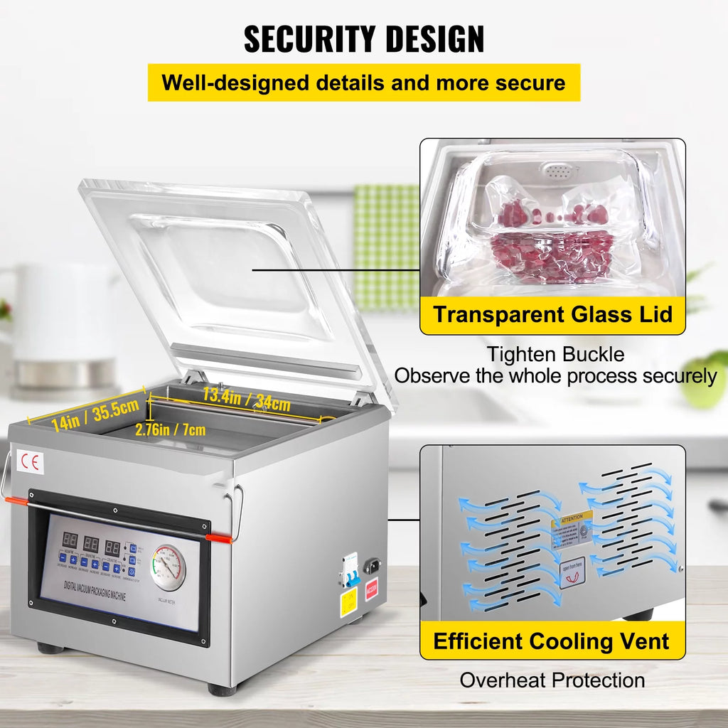 Chamber Vacuum Sealer 320mm 110v K79603