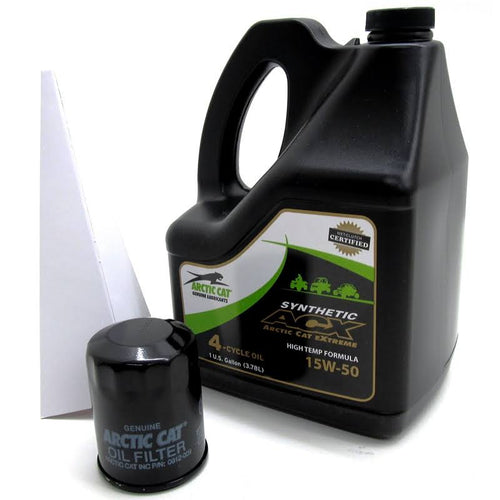 15W-50 Synthetic Oil Change Kit J182904