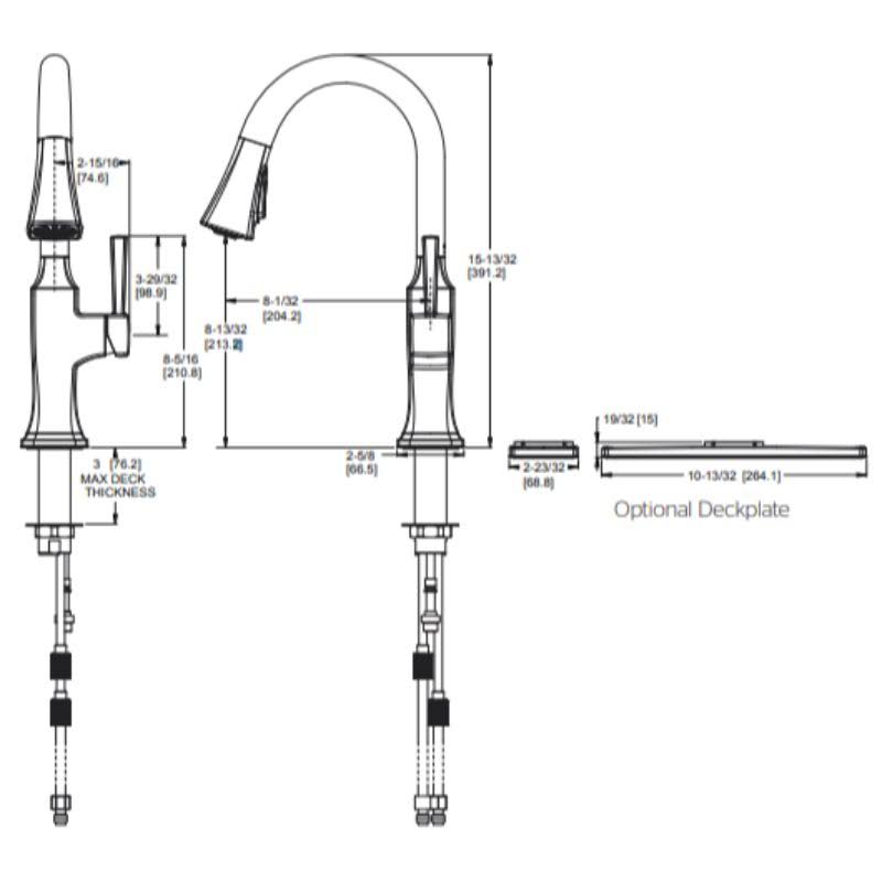 Polished Chrome Pull-Down Kitchen Faucet C753300