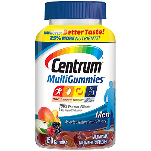 Assorted Fruit Flavor Multivitamin Gummies 150 Count S1209