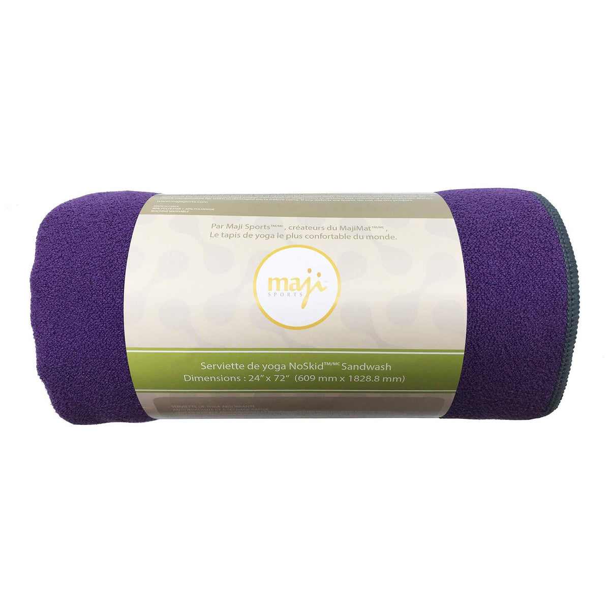 Purple Yoga Towel Y4872