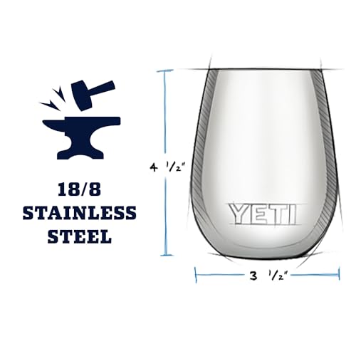 10 oz Vacuum Insulated Stainless Steel Wine Tumbler A834115