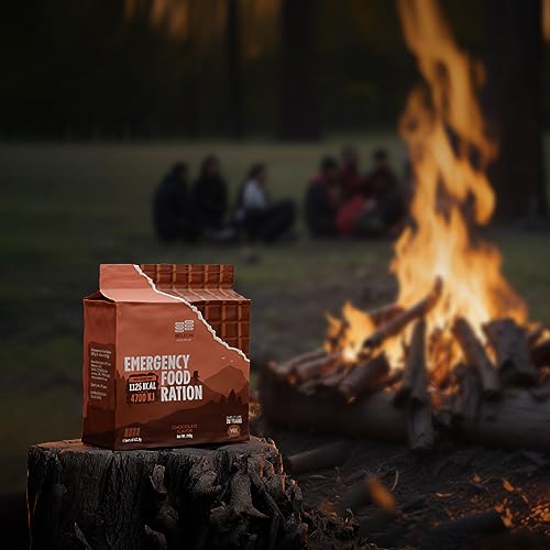 7-days Chocolate Biscuit Bars MRE Survival Kit H83011