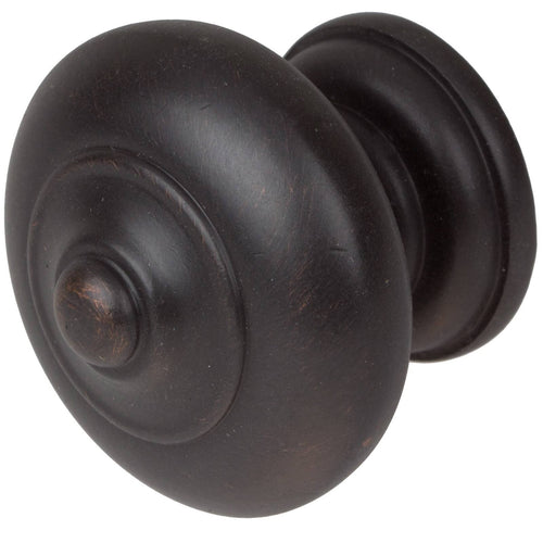 1.5-inch Oil Rubbed Bronze Cabinet Knobs (Pack of 25) H17232