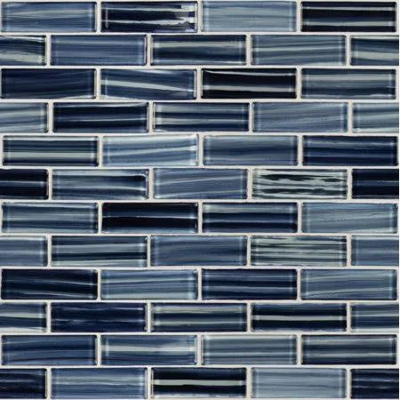 11.75 in. x 12 in. Glass Mesh-Mounted Mosaic Tile H578