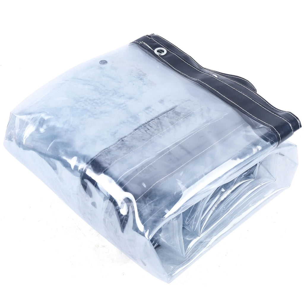 0.5mm Black PVC Clear Awning Canopy A402433