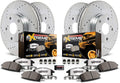 Front and Rear Carbon Fiber Ceramic Brake Kit G112