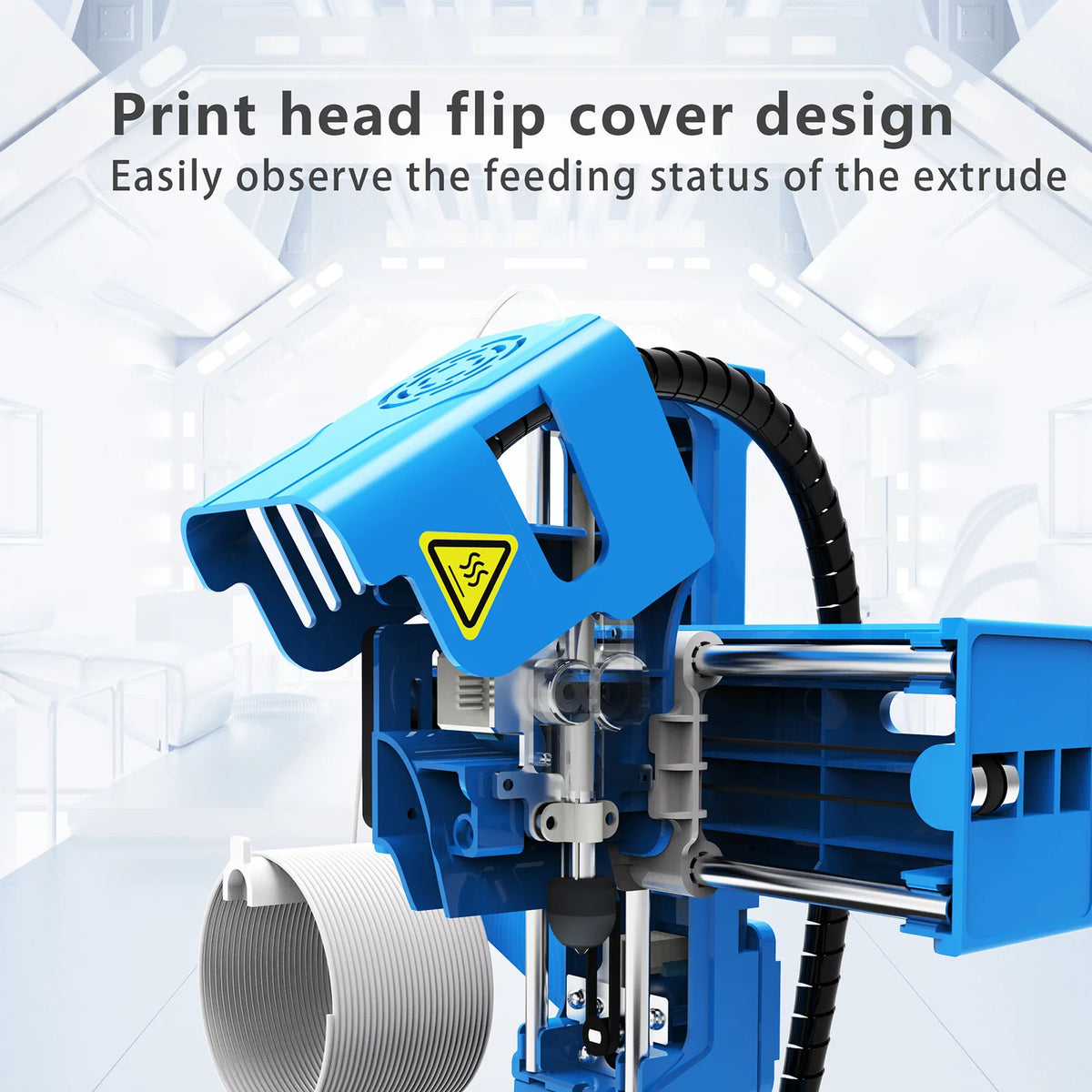 Mini 3D Printer, 100x100x100mm Print Size Y839