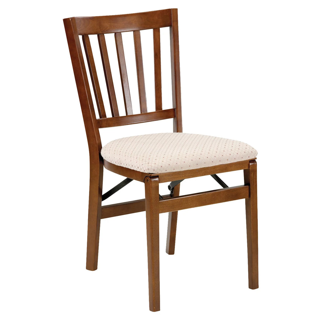 Folding Hardwood Chair Fruitwood (2-Pack) E424239