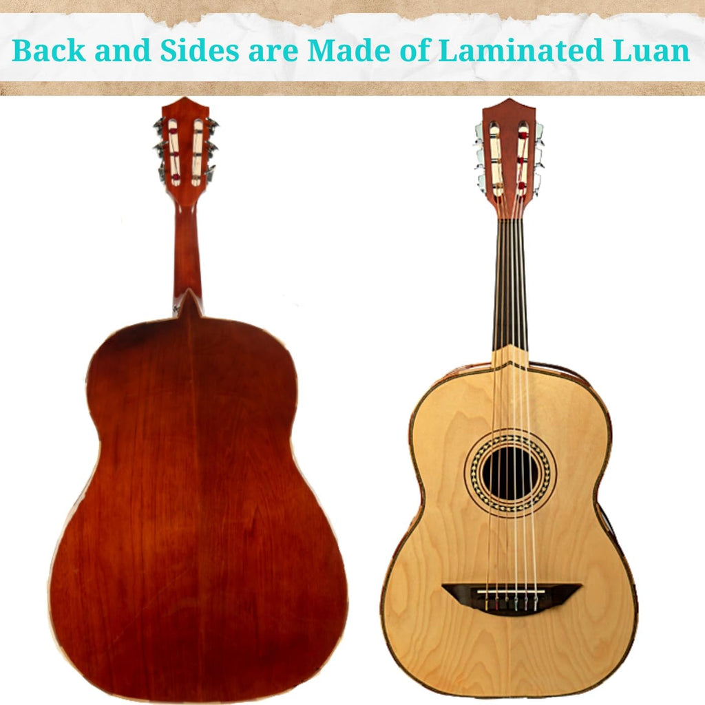 Black 6 String Guitarron R82771